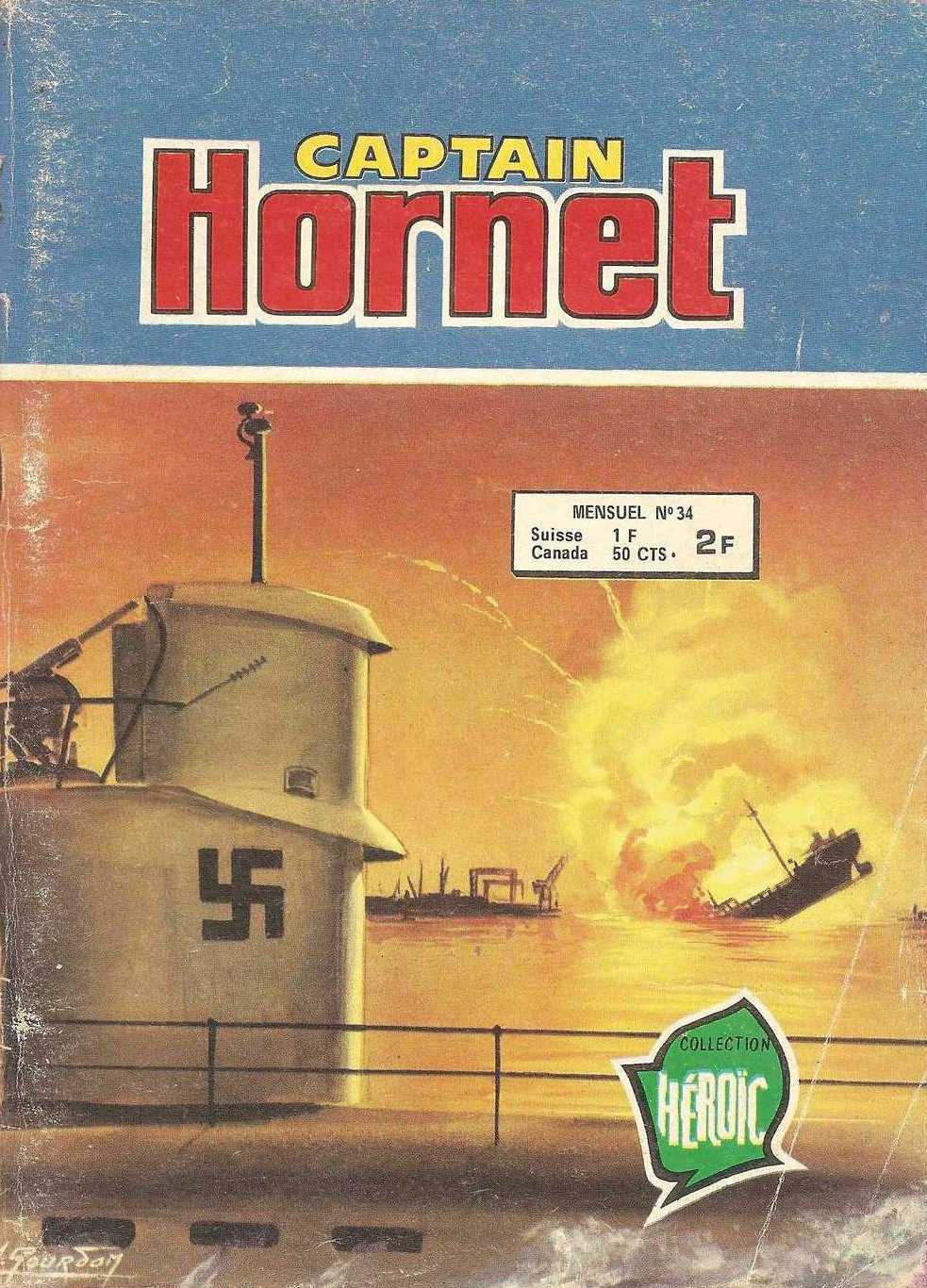 Une Couverture de la Srie Captain Hornet